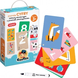 CzuCzu Leer cijfers met uitwisbare stift