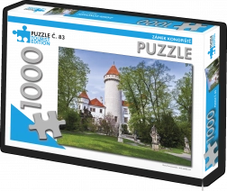 Puzzel Kasteel Konopiště 1000 stukjes