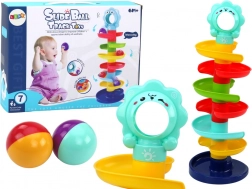 Spiraaltoren voor knikkers