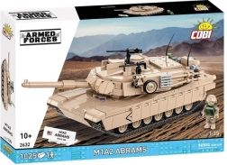 Bouwset tank M1A2 Abrams 1:35 – 1025 stukjes
