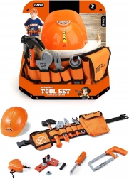 Kinderset gereedschap met textiele riem