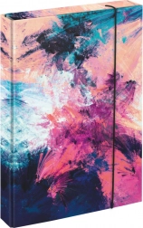 Baagl map voor schoolschriften A4 Jumbo Abstract