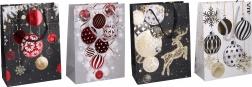 Cadeautas S 18 × 24 × 8,5 cm – kerstmotieven