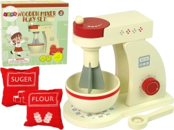 houten keukenrobot – kindermixer met accessoires