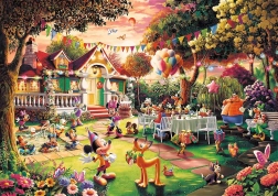 Trefl puzzel verjaardagfeest Mickey Mouse 1000 stukjes Premium Plus