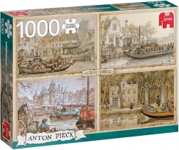 Puzzel Vaartocht door Waterkanalen 1000 Stukjes