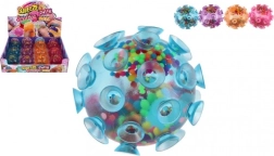 Antistress knijpbal met zuignappen 7 cm