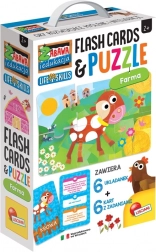 Lisciani educatieve puzzel en kaarten Boerderij