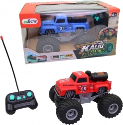 Auto met bediening en effecten