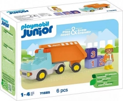 Playmobil Junior kiepwagen met figuur