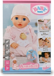 Pop baby born annabell 43 cm met elektronische functies