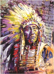 Puzzel Opperhoofd Seattle 1000 stukjes ANATOLIAN