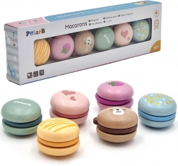 Houten macarons PolarB Viga – set voor een kindertaartwinkel