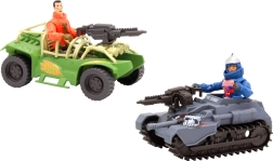 The Corps! soldaat met militair voertuig 14 cm