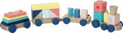 Kleurrijke houten trein Vilac