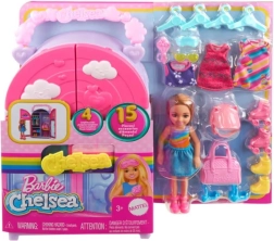 Barbie Chelsea kledingkast – pop en 15 accessoires