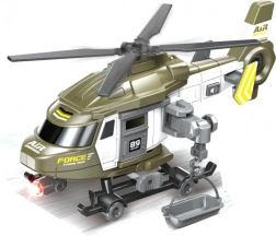 Polit iehelikopter met vliegwiel en effecten