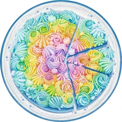 Ravensburger puzzel Rainbow Cake 500 stukjes