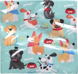 Párty servetten PES 33x33 cm, 20 stuks