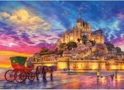 Puzzel Mont Saint Michel 1000 stukjes GIBSONS