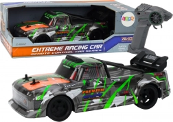 RC-auto 1:16 met siliconen wielen voor drift, grijs‑groen