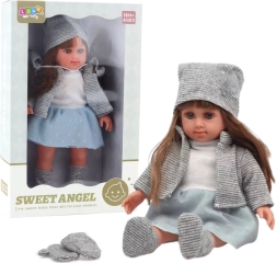 Pop SWEET ANGEL in grijze outfit 36,5 cm