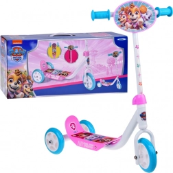 Kinderen driewielige step Paw Patrol roze