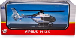 reddings-politiehelikopter airbus ec135 1:100 metalen model