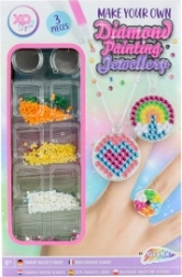 Sieradenmaakset met diamantpainting voor kinderen
