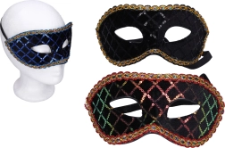 carnavalsset masker mix kleuren