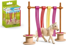Schleich set paard met obstakels en stickers