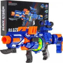 Blaze Storm foamblaster voor tieners 14+ met trommelmagazijn en vizier