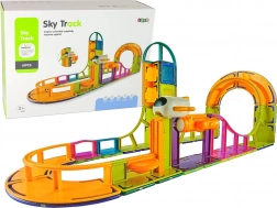 Magnetische bouwset SKY TRACK – hangende baan, 61 delen