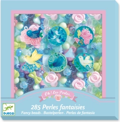 Sieraden maken Turquoise vogeltjes DJECO