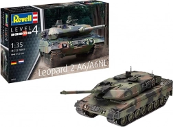 Kunststof model LEOPARD 2A6/A6NL