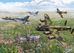 Puzzel Wisseling van de Wacht 1000 stukjes - GIBSONS