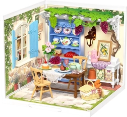 RoboTime 3D houten miniatuur Zomerse veranda