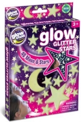 Lichtgevende glinsterende sterretjes GLOW GLITTER STARS