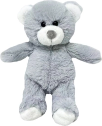 Pluchen teddybeer Oluś 15 cm grijs