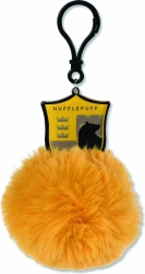 Pompon sleutelhanger Huffelpuf