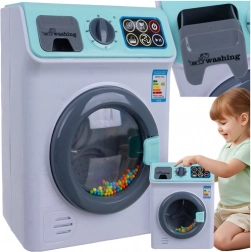 Interactieve kinderwasmachine met touchpaneel en geluiden