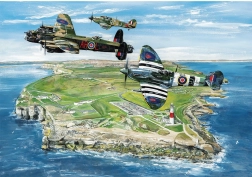 Puzzel Vleugels boven Portland 500 stukjes