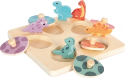 Houten geheugelpuzzel Dino – Small Foot