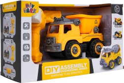 demontabele bouwkiepwagen met boormachine en schroevendraaier