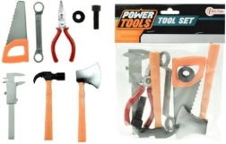 Kunststof gereedschapsset voor kinderen 7 stuks