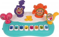 Interactief kinderpianootje met instrumentgeluiden