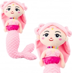 Schattige roze pluchen zeemeermin 32cm