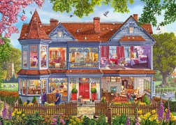 Puzzel Huis in de lente 1000 stukjes