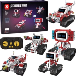 Robots Pro 5-in-1 robotbouwset met afstandsbediening en LED-display