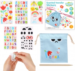 Creatieve set magisch zakje met stickers WOOPIE ART&FUN – verpakking 10 stuks